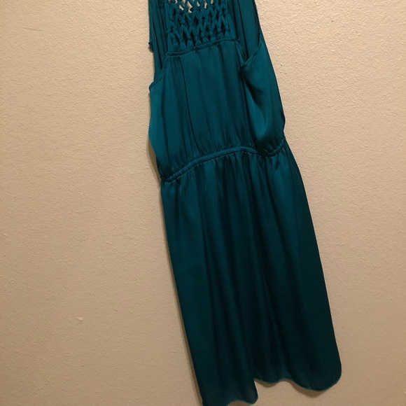 Green Spaghetti Strap Dress size M - Picture 2 of 2